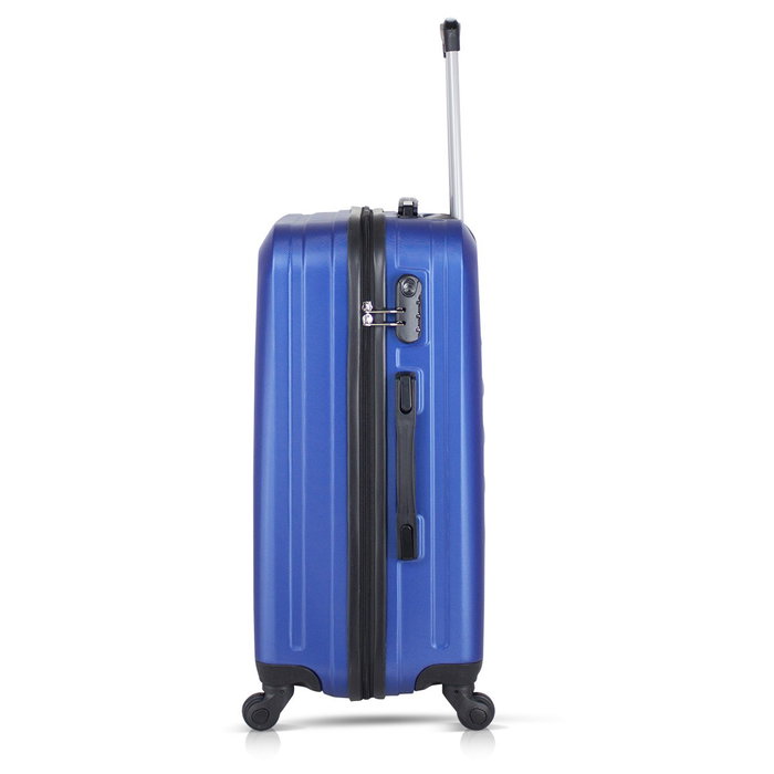 Zoozie Bags Juego de Maletas de 2 Piezas Azul con Neceser de Maquillaje